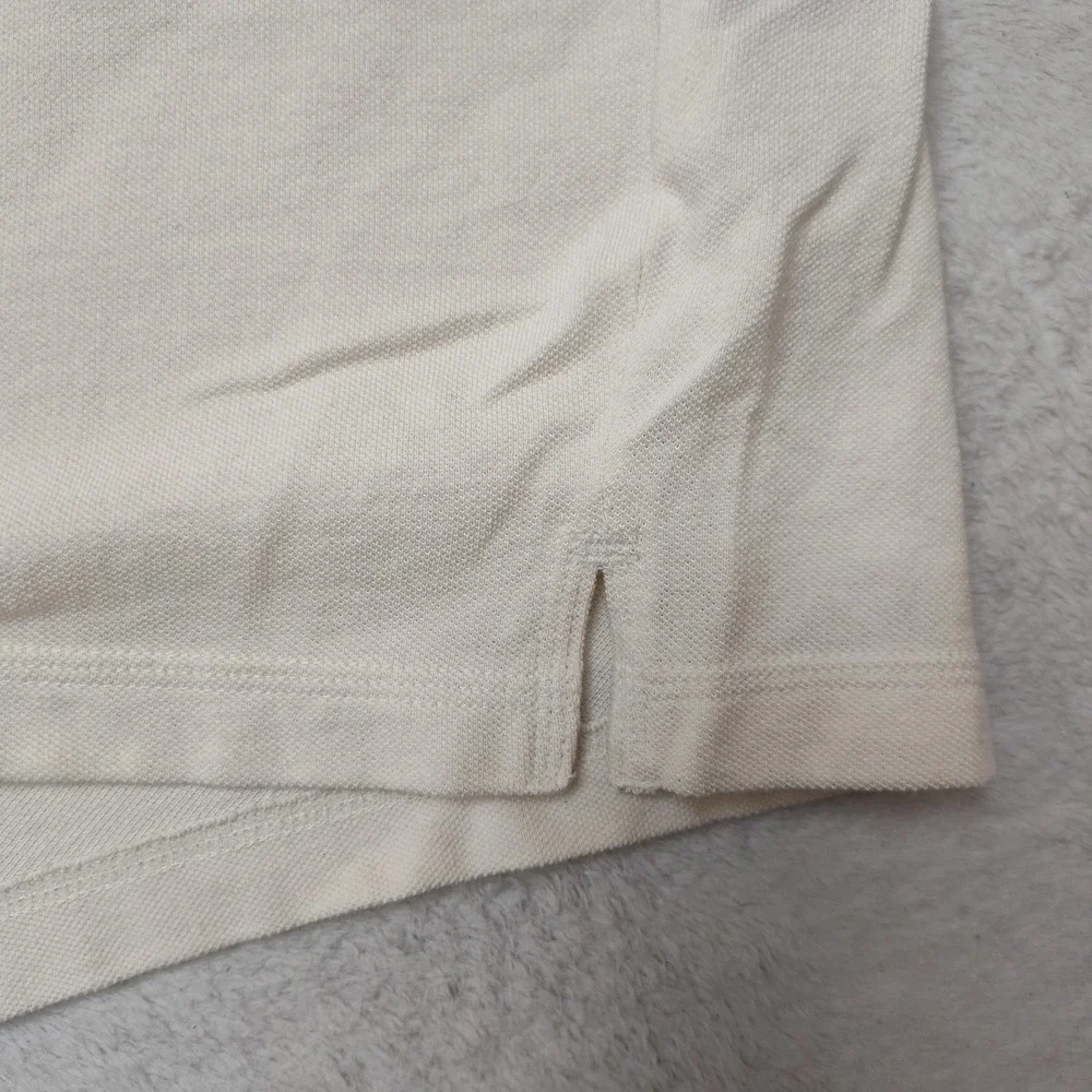 Michigan Wolverines Adidas Polo Mens‎ 2XL White Trefoil Performance Originals